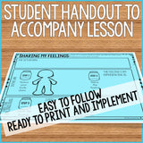 Expressing Emotions Activity Classroom Guidance Lesson for School Counseling