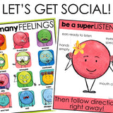 Kindergarten Social Skills Activities: Social Skills Group Counseling Lessons