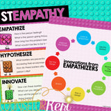 Empathy in STEM Activity Task Cards: Counseling Empathy Activities & Digital Learning Activities