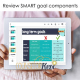 Goal Setting Digital Activity for Google Classroom Distance Learning