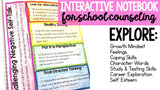 School Counseling Interactive Notebook for Social Emotional Learning INB