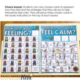 Calm Down Corner Self Regulation Lap Book: Label Feelings & Calming Strategies
