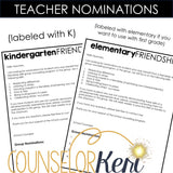 Kindergarten Friendship Group Counseling Curriculum
