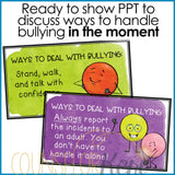 Bullying Activities Bundle for School Counseling: Bullying Lessons & Activities
