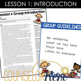 Self Control Group Counseling Program: Impulse Control & Self Control Activities
