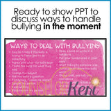 Bullying Activities Bundle for School Counseling: Bullying Lessons & Activities