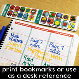 Feelings and Calming Strategies Poster, Cards, Desk Labels, and Bulletin Board for Calm Corner