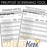 Kindergarten Social Skills Activities: Social Skills Group Counseling Lessons