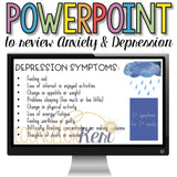 Depression and Anxiety Classroom Guidance Lesson Activities