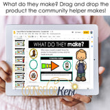 Community Helpers Career Digital Activity for Google Classroom Distance Learning