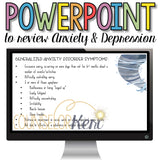 Depression and Anxiety Classroom Guidance Lesson Activities
