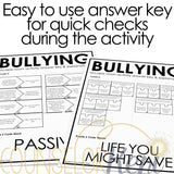 Bullying Prevention Escape Room: Bullying Activity for School Counseling