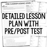 Lying Activity: Lying Classroom Guidance Lesson for Lying Behavior