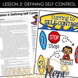 Self Control Group Counseling Program: Impulse Control & Self Control Activities