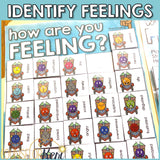 Calm Down Corner Self Regulation Lap Book: Label Feelings & Calming Strategies