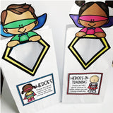 Superhero Behavior Classroom Guidance Lesson Book Companion Activity