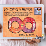 Calm Corner Digital Activity for SEL Distance Learning: Coping Skills Activities