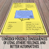 Lying Activity: Lying Classroom Guidance Lesson for Lying Behavior
