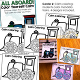 Calming Strategies Activity Classroom Guidance Lessons: Coping Skills Centers