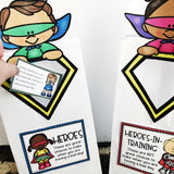 Superhero Behavior Classroom Guidance Lesson Book Companion Activity