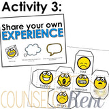 Feelings Activity School Counseling Centers Classroom Guidance Lesson