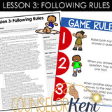 Self Control Group Counseling Program: Impulse Control & Self Control Activities