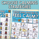 Calm Down Corner Self Regulation Lap Book: Label Feelings & Calming Strategies