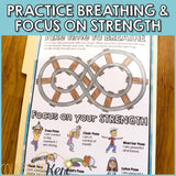 Calm Down Corner Self Regulation Lap Book: Label Feelings & Calming Strategies