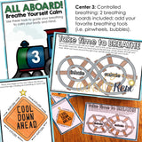 Calming Strategies Activity Classroom Guidance Lessons: Coping Skills Centers