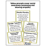 Social Emotional Learning SEL Writing Prompts and Conversation Starters