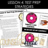 Test Anxiety Group Counseling Curriculum: Test Anxiety Activities