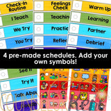 Counseling Visual Schedules for Classroom Guidance and Group Routines