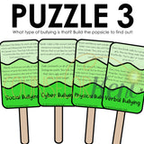 Bullying Prevention Escape Room: Bullying Activity for School Counseling