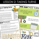 Kindergarten Social Skills Activities: Social Skills Group Counseling Lessons