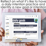 Goal Setting Digital Activity for Google Classroom Distance Learning
