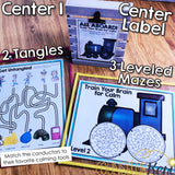 Calming Strategies Activity Classroom Guidance Lessons: Coping Skills Centers