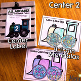 Calming Strategies Activity Classroom Guidance Lessons: Coping Skills Centers