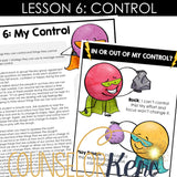 Worry Group Counseling Curriculum: Managing Worries Activities
