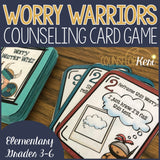Worry Warriors Counseling Game: Worry Activities Card Game