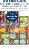 Test Prep Classroom Guidance Lesson for Elementary School Counseling