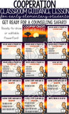 Cooperation Classroom Guidance Lesson for Early Elementary/Primary Counseling