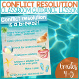 Conflict Resolution Classroom Guidance Lesson for Elementary School Counseling