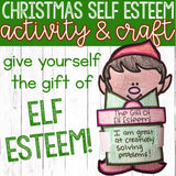Self Esteem Christmas Classroom Guidance Lesson Holiday Activity
