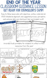 End of the Year Classroom Guidance Lesson for Elementary School Counseling
