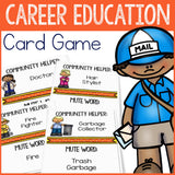 Community Helpers Career Education Game Counseling Game