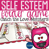 Self Esteem File Folder Game for Elementary School Counseling