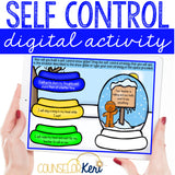 Self Control Digital Activity for Elementary School Counseling