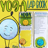 Yoga Lap Book with Yoga Poses for Calming Strategies School Counseling