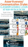 Communication Styles and Assertiveness Counseling Classroom Guidance Lesson