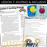 Kindergarten Friendship Group Counseling Curriculum